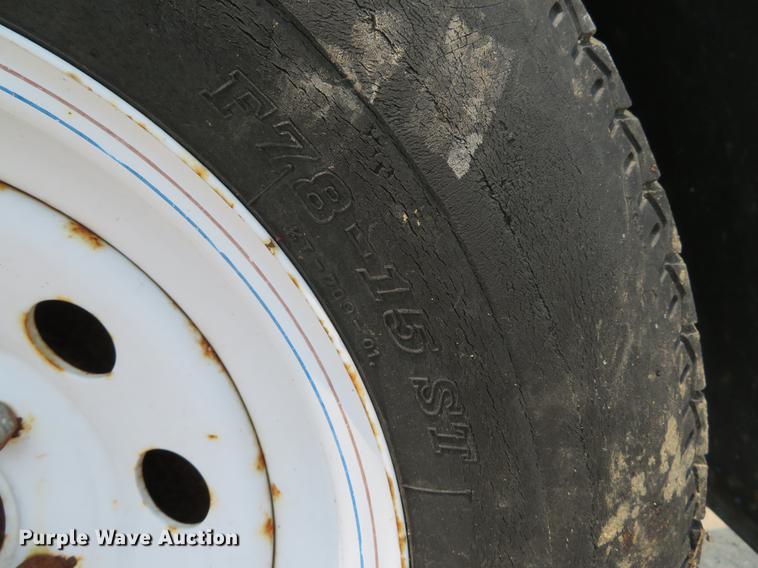 image for item DE8111 2001 Custom Trailer utility trailer