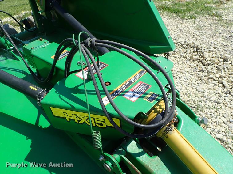 image for item DF1227 2018 John Deere HX15 batwing rotary mower