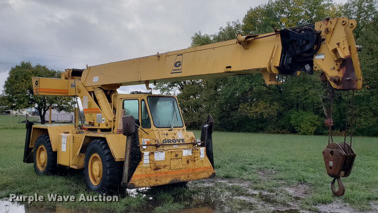 image for item DF2468 Grove RT58D crane