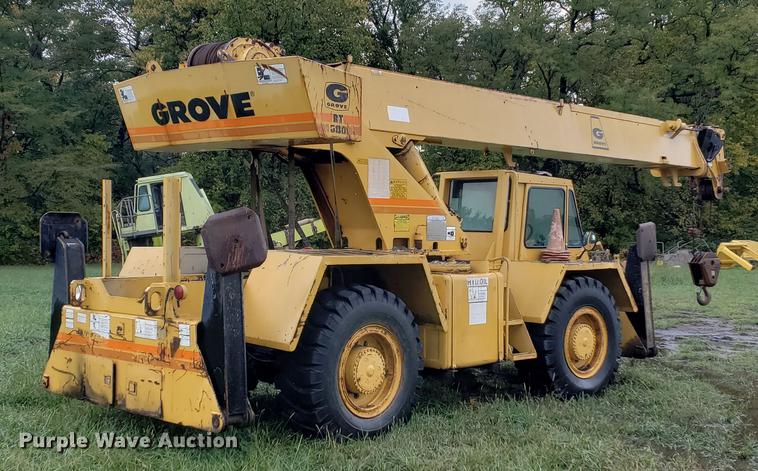 image for item DF2468 Grove RT58D crane