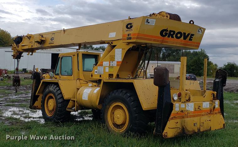 image for item DF2468 Grove RT58D crane
