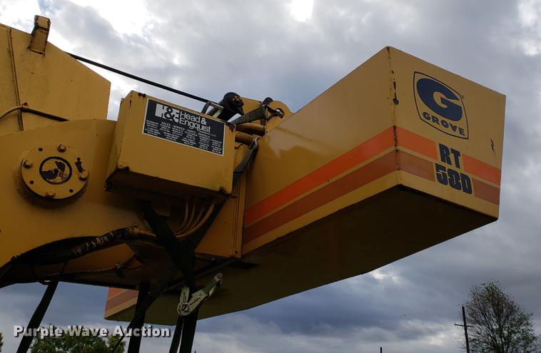 image for item DF2468 Grove RT58D crane