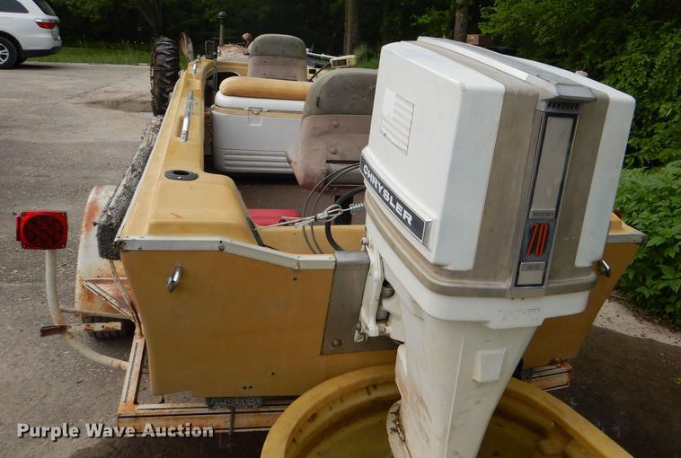 image for item DG1102 1972 Tide Craft boat