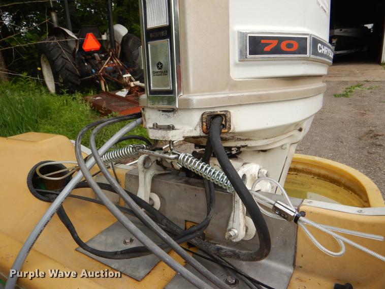 image for item DG1102 1972 Tide Craft boat