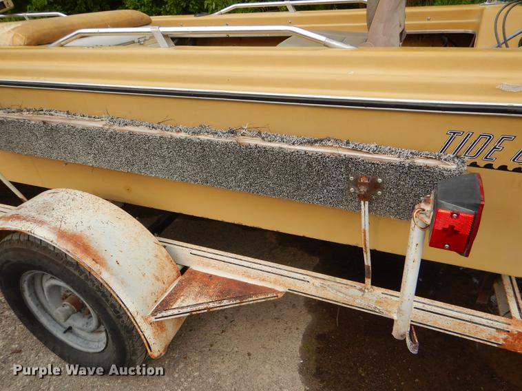 image for item DG1102 1972 Tide Craft boat