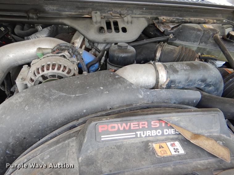 image for item DG1117 2004 Ford F350 Super Duty XL flatbed pickup truck