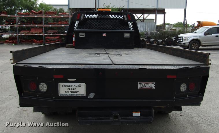 image for item DG1188 2014 Dodge Ram 5500 Crew Cab flatbed truck