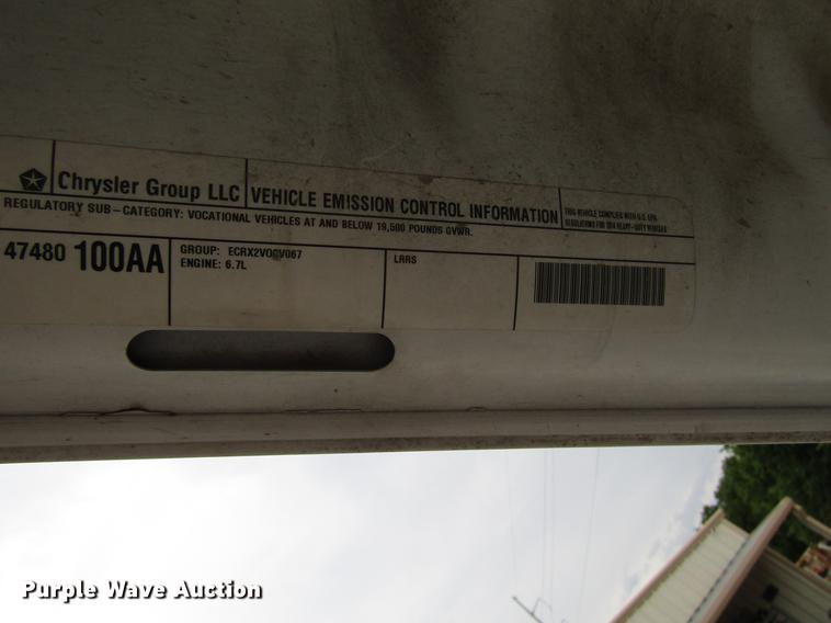 image for item DG1188 2014 Dodge Ram 5500 Crew Cab flatbed truck