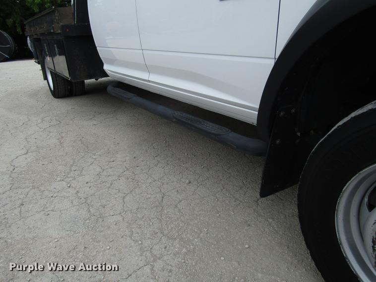 image for item DG1188 2014 Dodge Ram 5500 Crew Cab flatbed truck