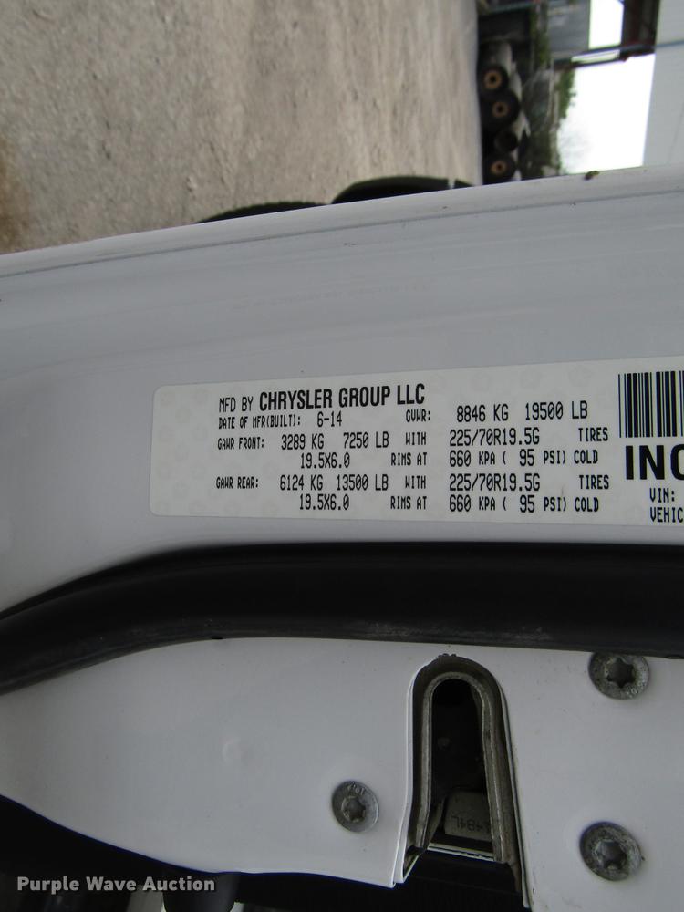 image for item DG1188 2014 Dodge Ram 5500 Crew Cab flatbed truck