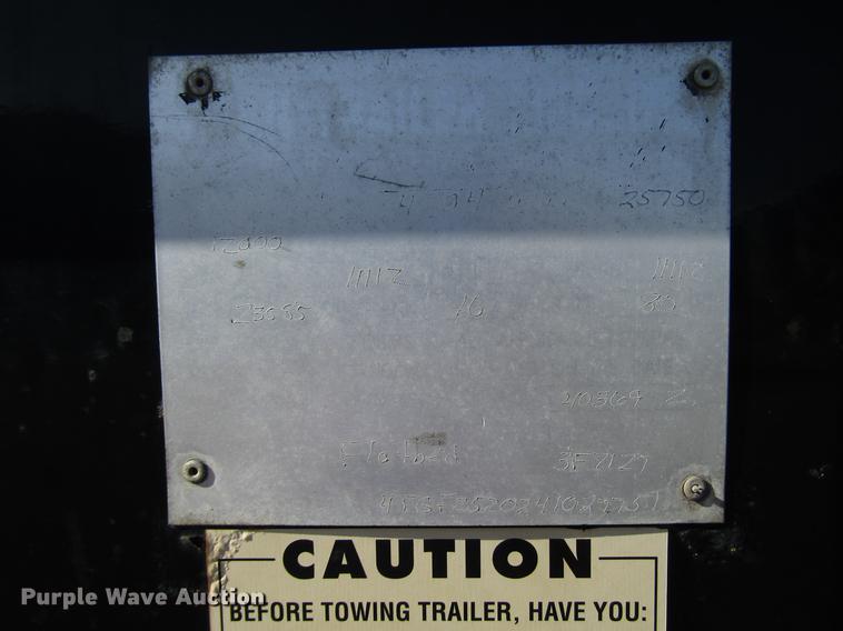 image for item DG1209 2004 Titan equipment trailer