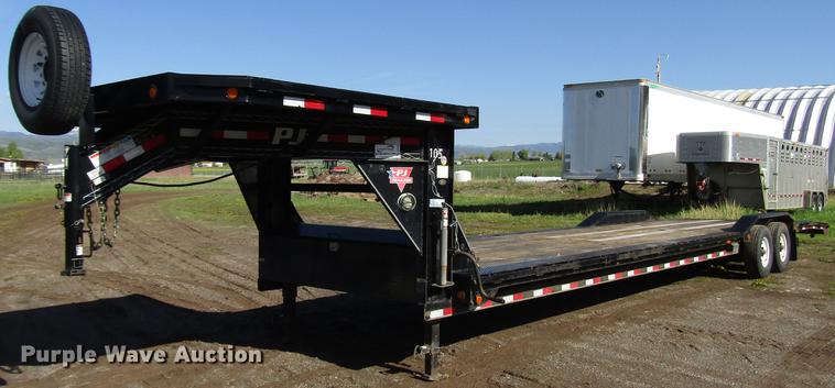 image for item DG1210 2016 PJ drop deck equipment trailer