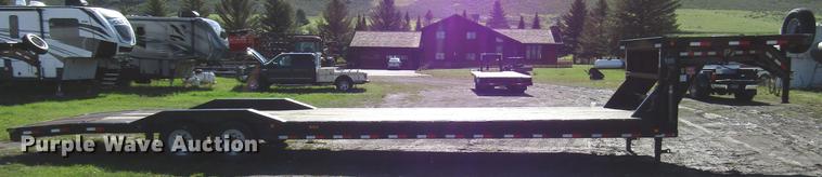 image for item DG1210 2016 PJ drop deck equipment trailer