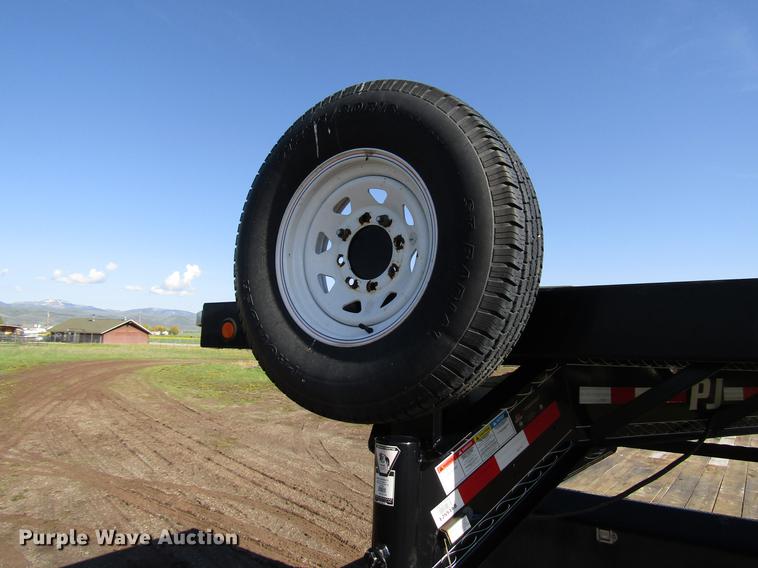 image for item DG1210 2016 PJ drop deck equipment trailer