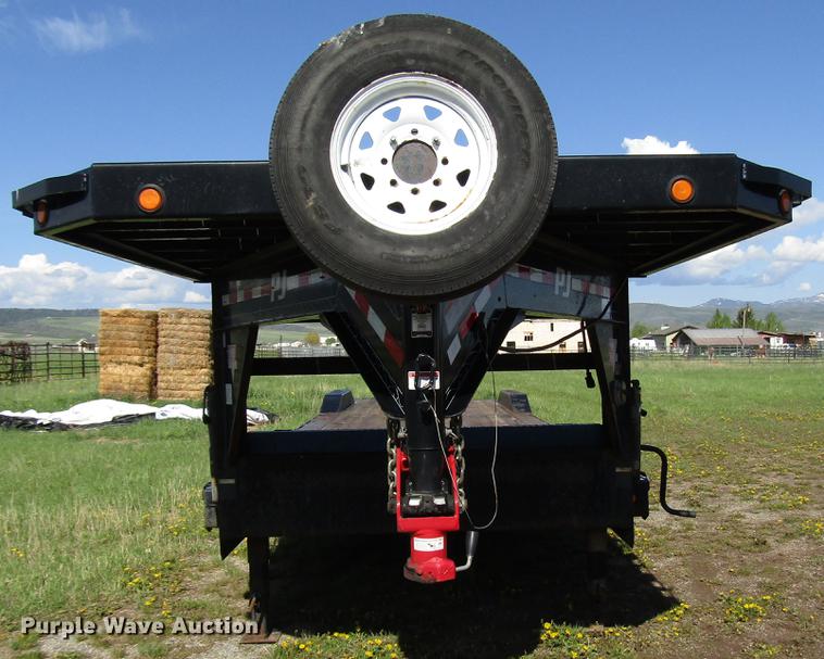 image for item DG1211 2015 PJ drop deck equipment trailer