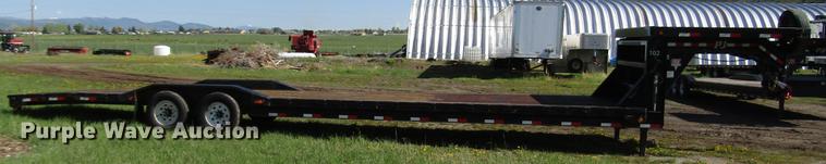 image for item DG1211 2015 PJ drop deck equipment trailer