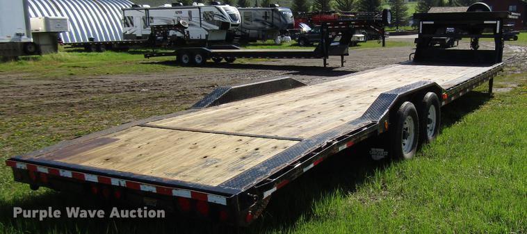 image for item DG1211 2015 PJ drop deck equipment trailer