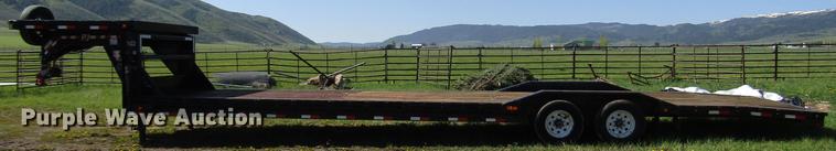 image for item DG1211 2015 PJ drop deck equipment trailer