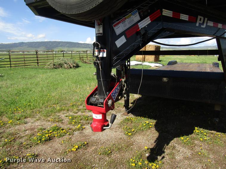 image for item DG1211 2015 PJ drop deck equipment trailer