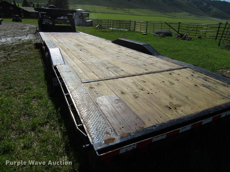 image for item DG1211 2015 PJ drop deck equipment trailer