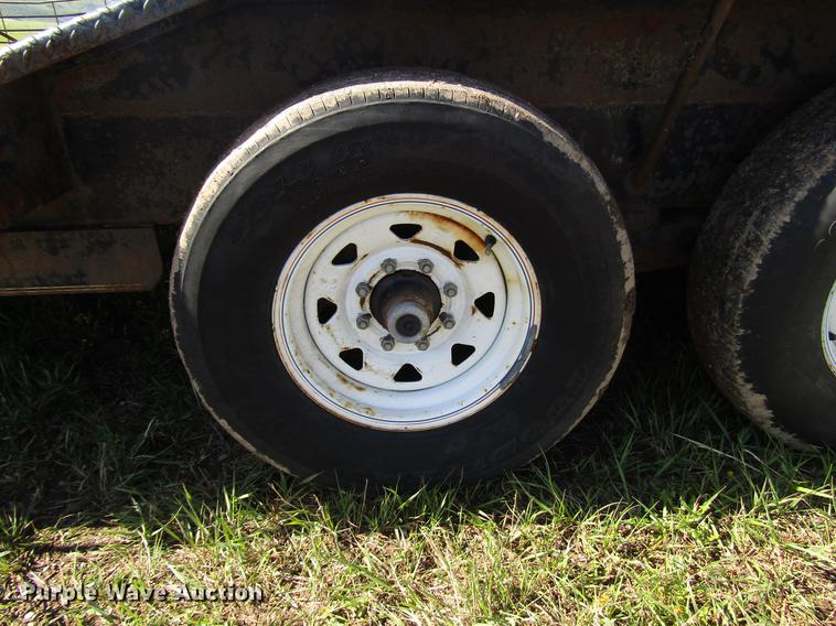 image for item DG1211 2015 PJ drop deck equipment trailer