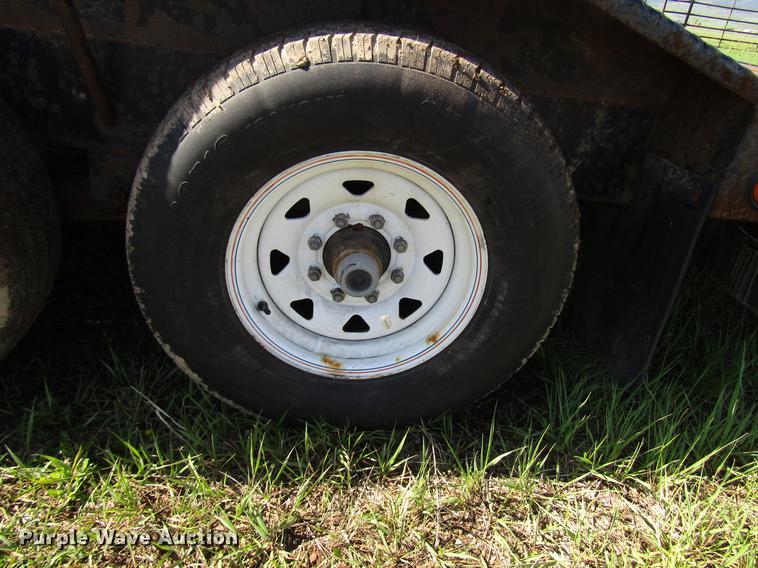 image for item DG1211 2015 PJ drop deck equipment trailer