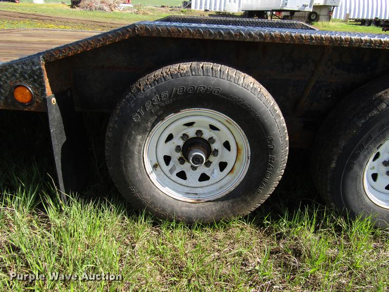 image for item DG1211 2015 PJ drop deck equipment trailer