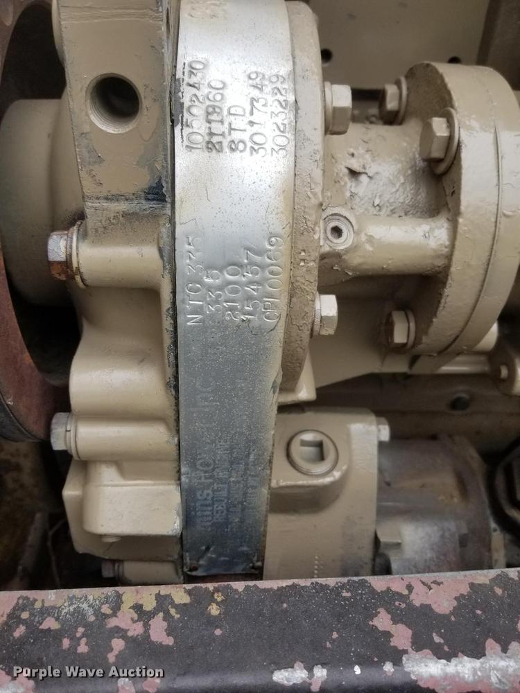 image for item DG1221 1972 Peterbilt 359A truck cab and chassis