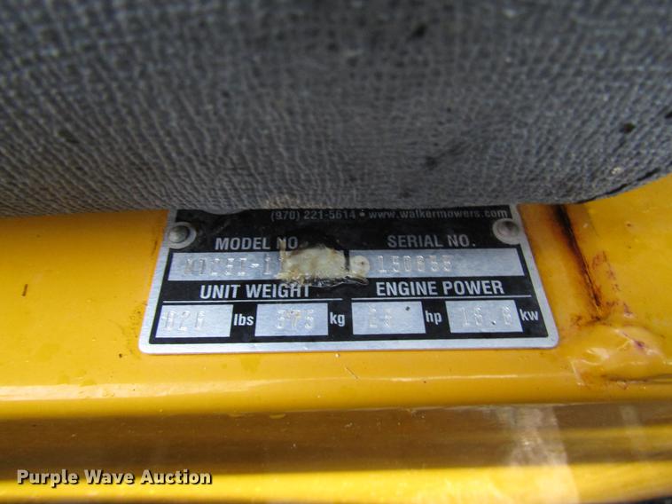 image for item DG1227 Walker MT25I lawn mower