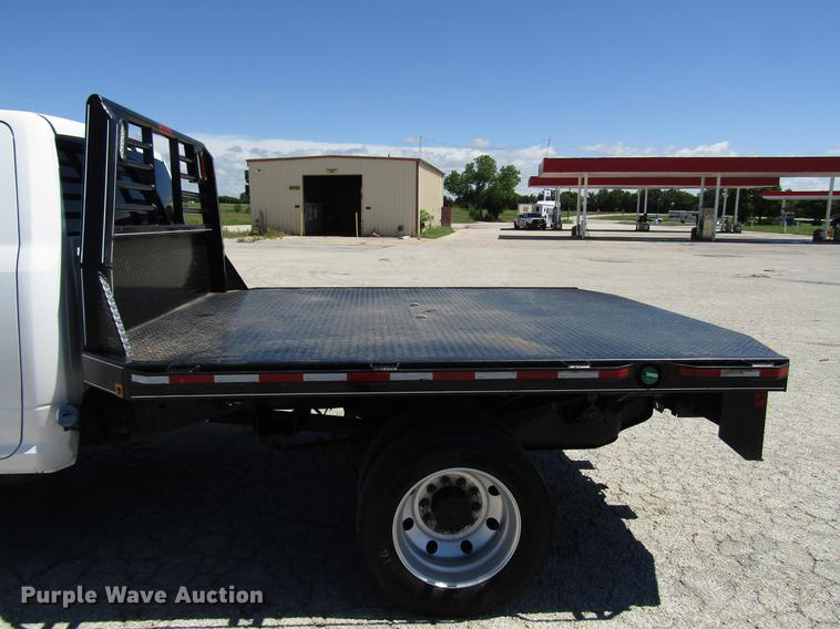 image for item DG1236 2014 Dodge Ram 5500 Crew Cab flatbed truck