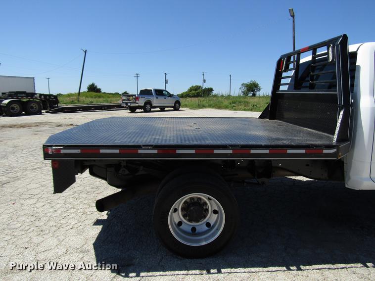 image for item DG1236 2014 Dodge Ram 5500 Crew Cab flatbed truck