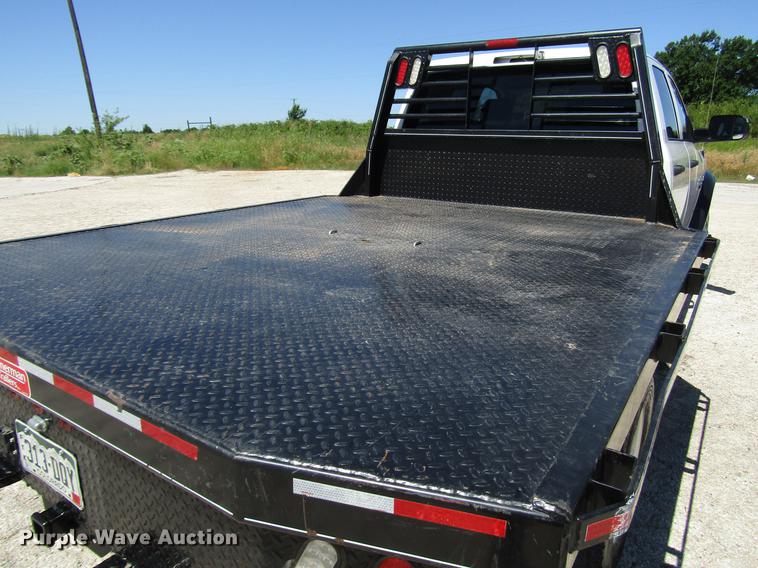 image for item DG1236 2014 Dodge Ram 5500 Crew Cab flatbed truck