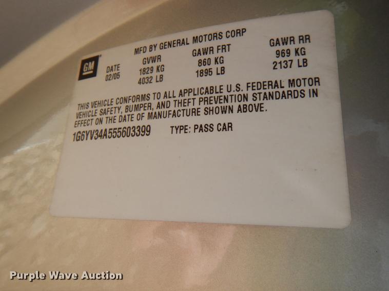 image for item DG4766 2005 Cadillac XLR convertible