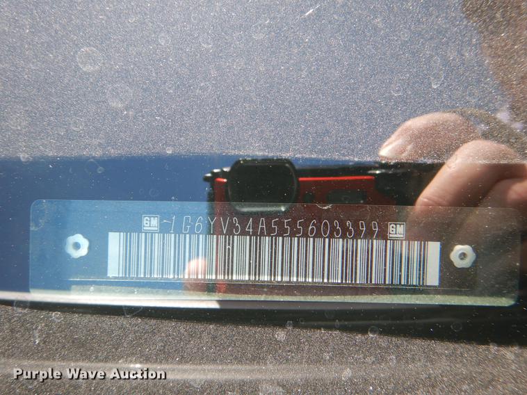 image for item DG4766 2005 Cadillac XLR convertible