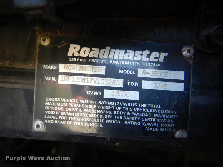 image for item DG4768 1997 Monaco Monocoque Roadmaster R-350E Executive RV