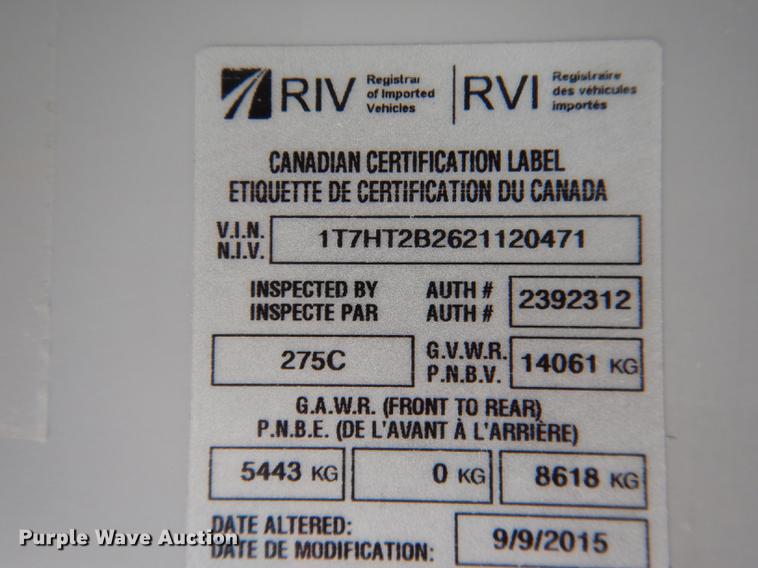 image for item DG5807 2002 Thomas Built Saf-T-Liner MVP ER school bus