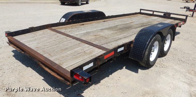 image for item ED9283 2001 Doolittle utility trailer
