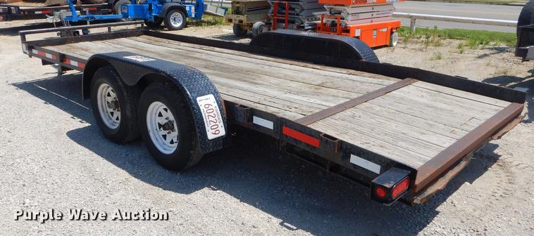 image for item ED9283 2001 Doolittle utility trailer