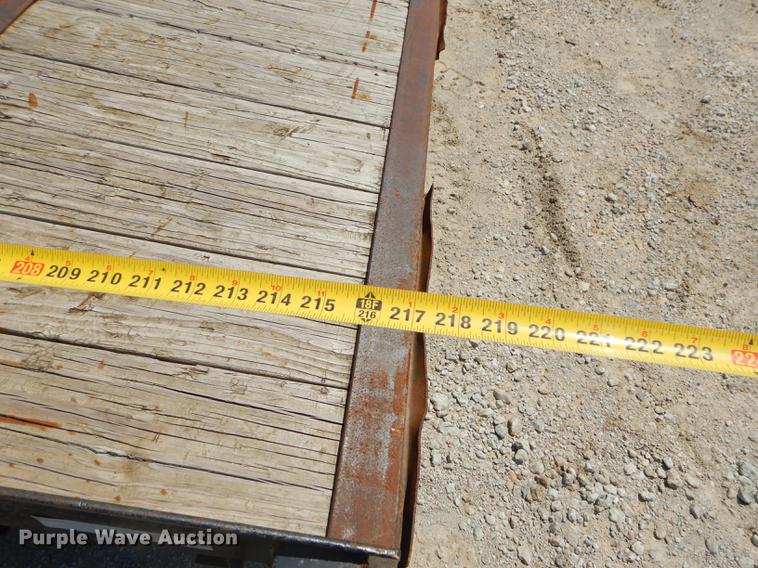 image for item ED9283 2001 Doolittle utility trailer