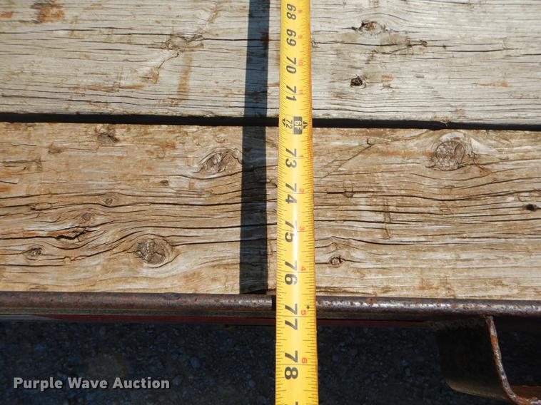 image for item ED9283 2001 Doolittle utility trailer