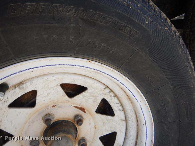 image for item ED9283 2001 Doolittle utility trailer