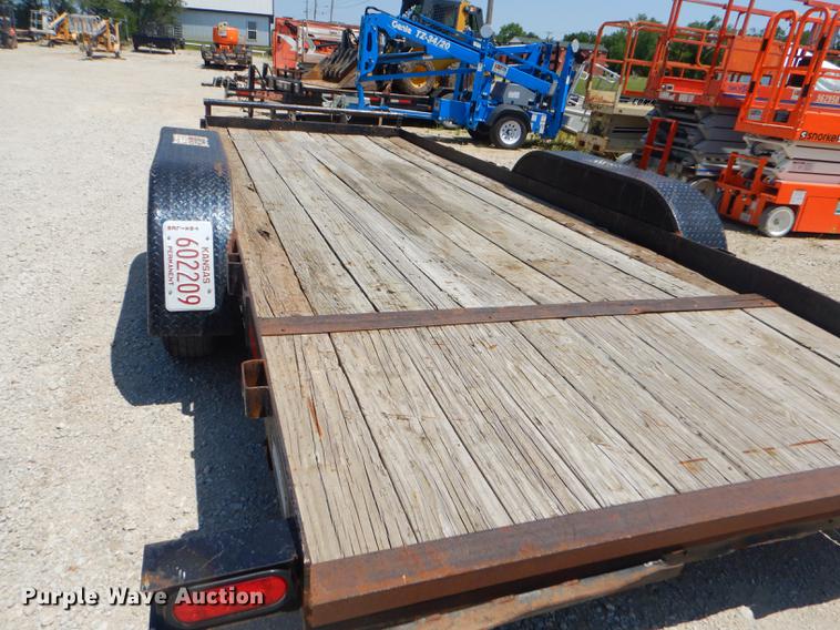 image for item ED9283 2001 Doolittle utility trailer