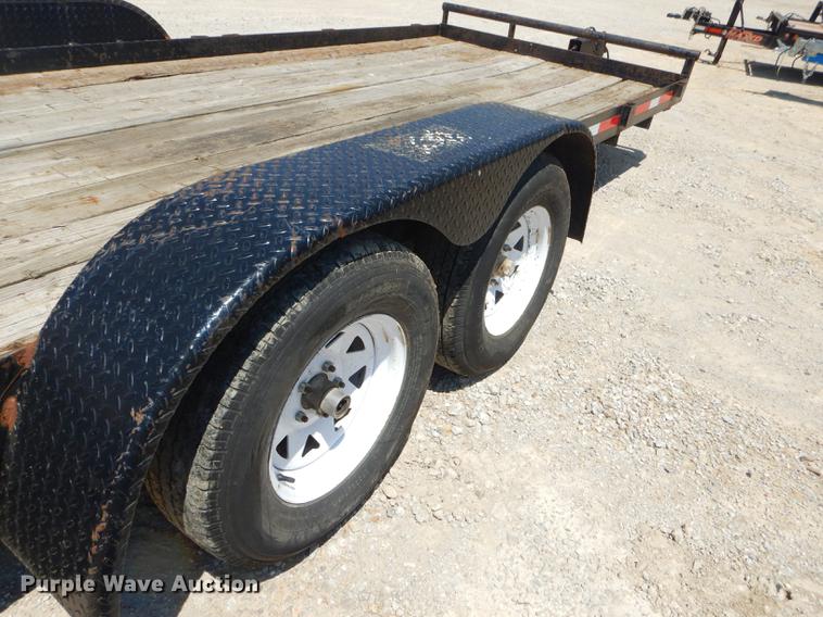 image for item ED9283 2001 Doolittle utility trailer
