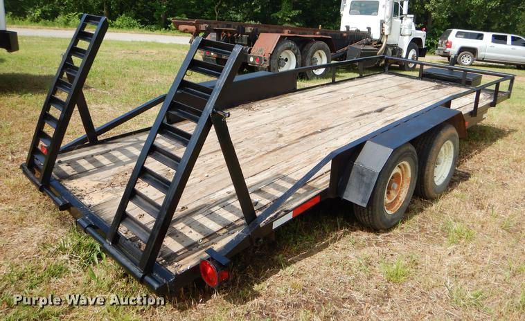 image for item ED9286 2001 Starlite utility trailer