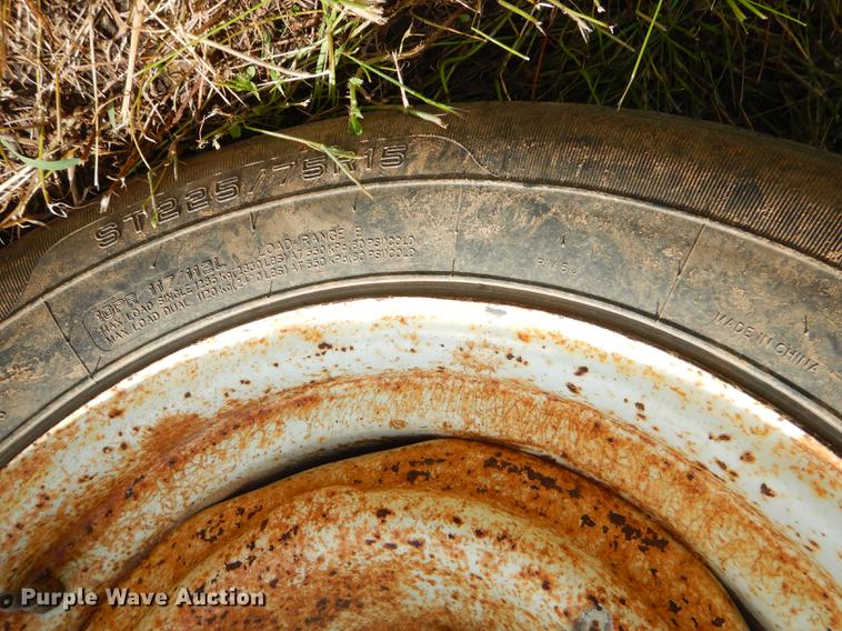 image for item ED9286 2001 Starlite utility trailer