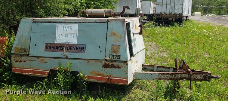 image for item EU9753 Gardner Denver D175 air compressor