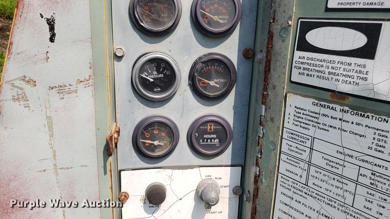 image for item EU9753 Gardner Denver D175 air compressor