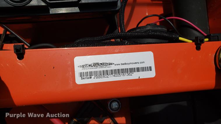 image for item EU9795 Bad Boy 757 Maverick ZTR lawn mower