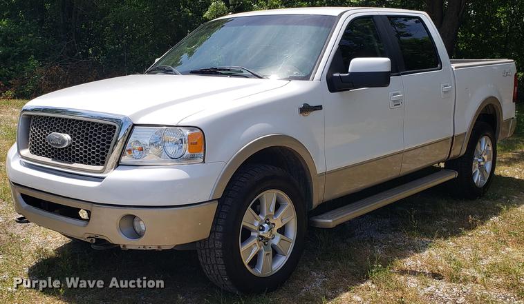 image for item EU9798 2007 Ford F150 SuperCrew pickup truck