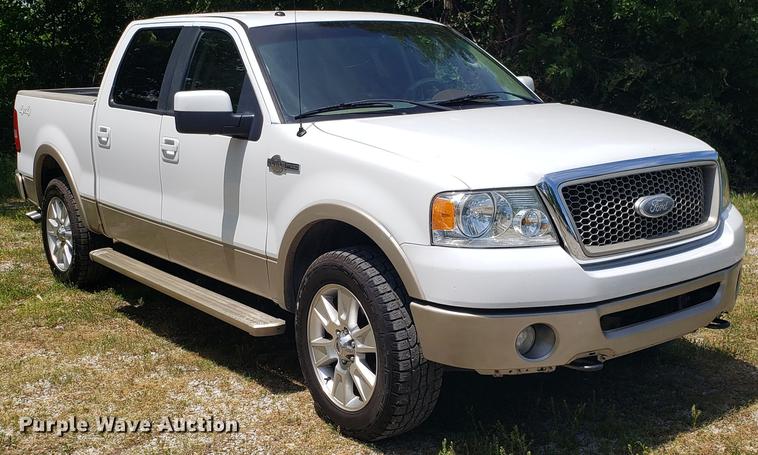 image for item EU9798 2007 Ford F150 SuperCrew pickup truck